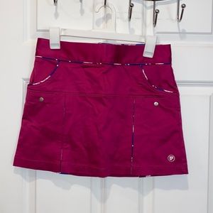 Pahr Boysenberry Golf Skirt